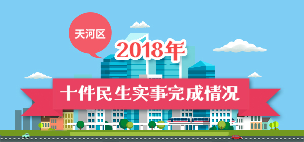 天河區(qū)2018年十件民生實事完成情況